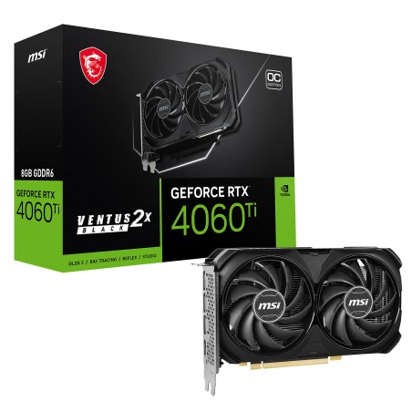 carte graphique MSI GeForce RTX 4060 Ti VENTUS 2X BLACK 8G OC