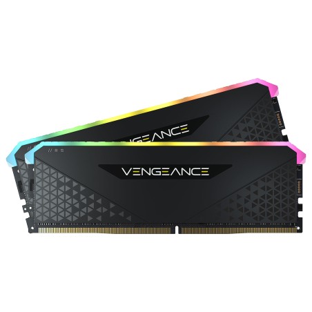 mémoire CORSAIR VENGEANCE RGB RS 32 GO (2 X 16 GO) DDR4 3600 MHZ CL18 - Noir