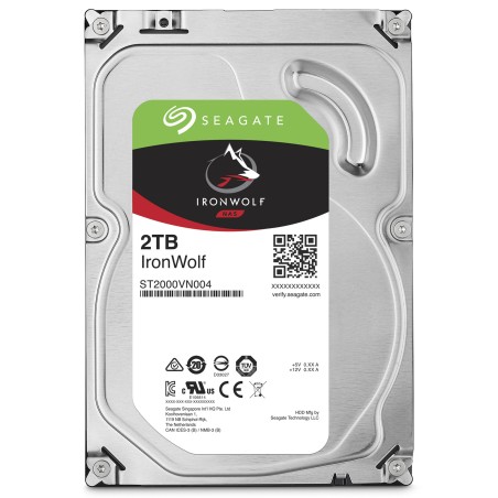 dique dur 3.5"  SEAGATE IronWolf   -   2To (ST2000VN003)