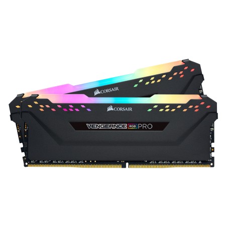 mémoire CORSAIR Vengeance Pro RGB Series 16 Go (2x 8 Go) DDR4 3600 MHz CL18   (noir)